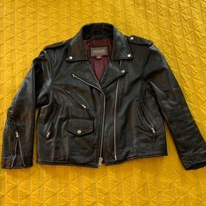 Vintage leather jacket size small